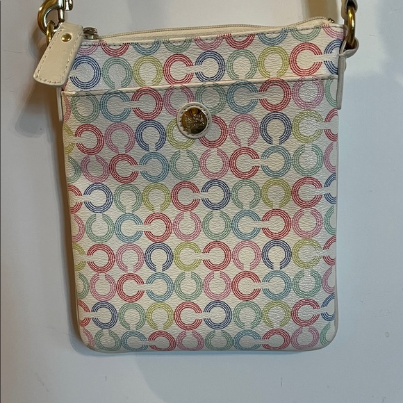 Coach Waverly Crossbody Bag in Op Art Signature Canvas - Picture 1 of 11